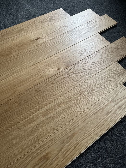 Podłoga Drewniana Dąb Natur, 15x160x2200mm, 4faza, Olejowosk UV x2