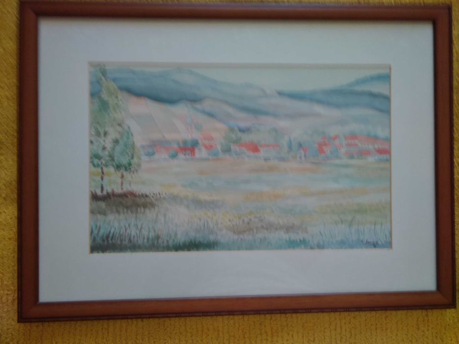 Quadros de Serigrafias com Moldura em Madeira, emolduradas na ARTINA