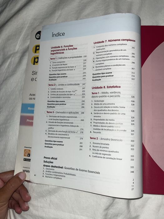 Livro de exame de matematica A