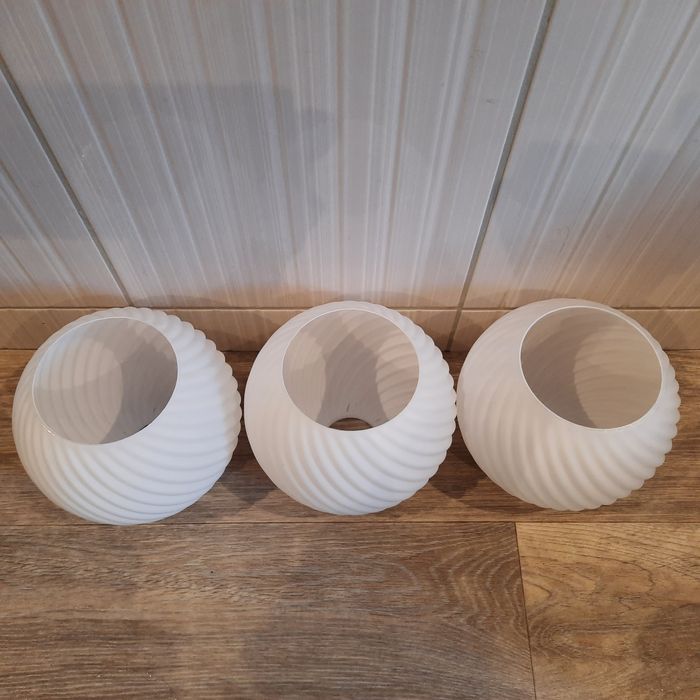 Klosz, klosze szklane do lampy-2 sztuki