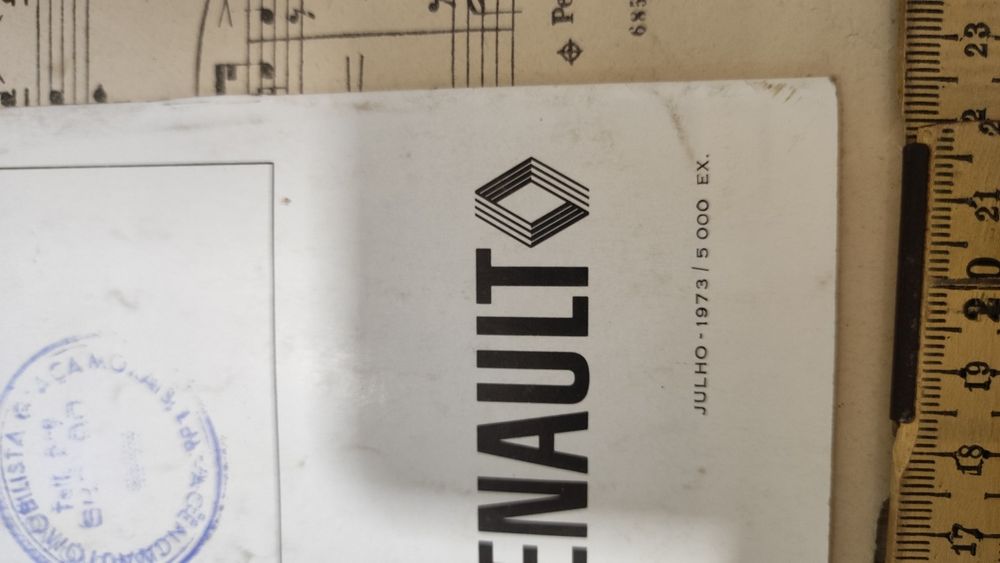 Catálogo Renault 6 Antigo