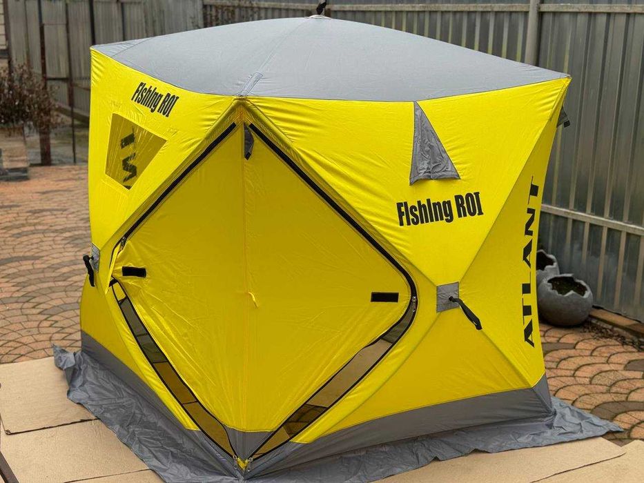 Палатка  Намет зимовий Куб "Fishing ROI" ATLANT 150*150*170см