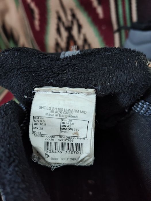 Зимові черевики Quechua SH 100 44