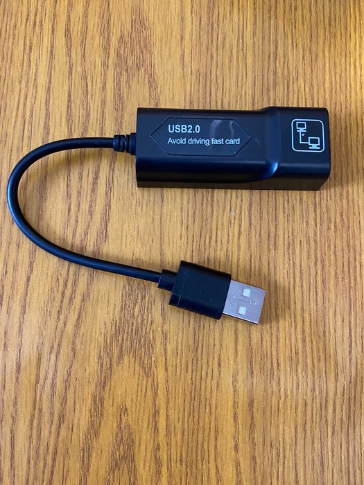 Мережевий адаптер USB 2.0 to LAN (RJ-45)