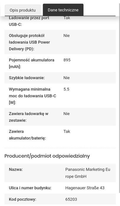 Panasonic LUMIX DC-FZ82 D czarny
