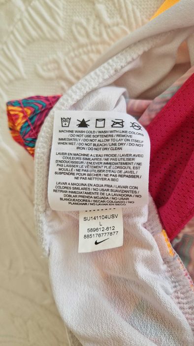 Calções Nike, Dri-Fit, tamanho L, estampados