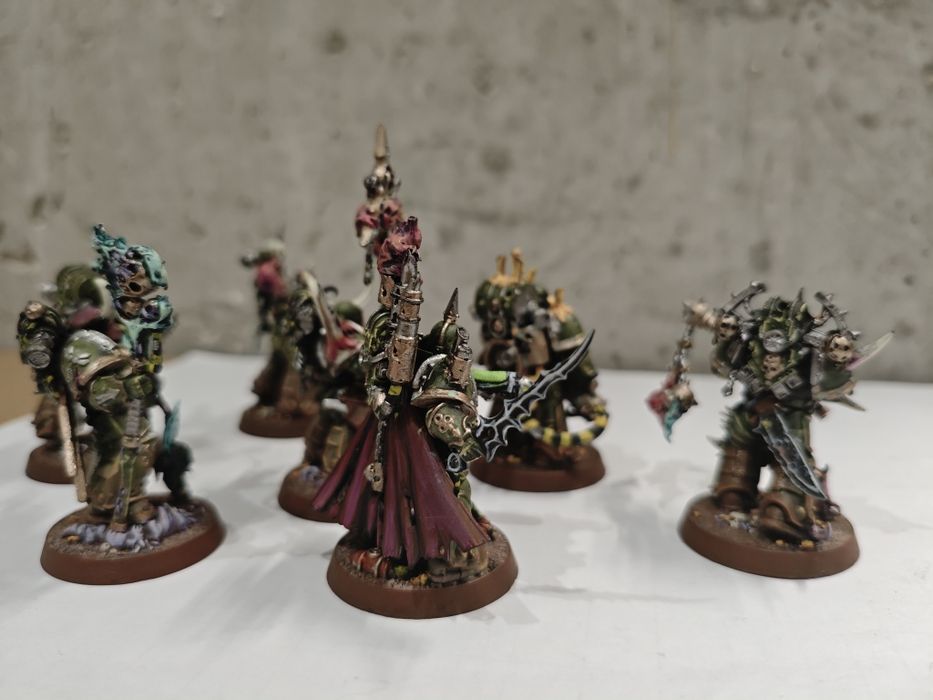 Warhammer Kill Team Palgue Marines - pomalowane