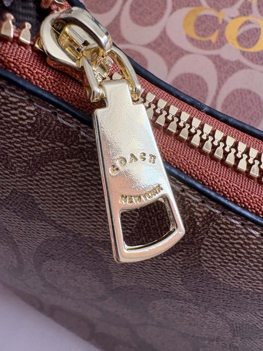 Coach Klare Crossbody Shoulder Bag Signature Canvas Brown + pasek + pudełko