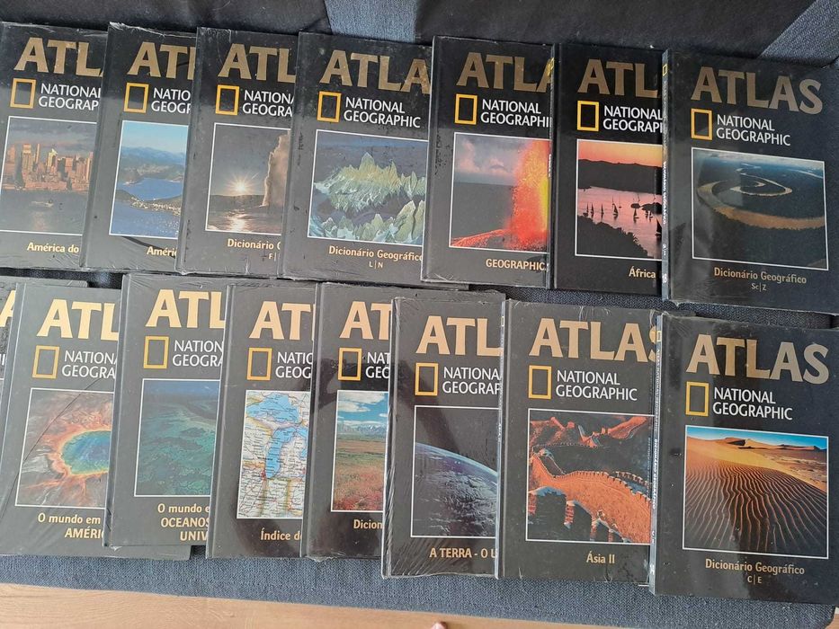 Livros Coleção Atlas - National Geographic