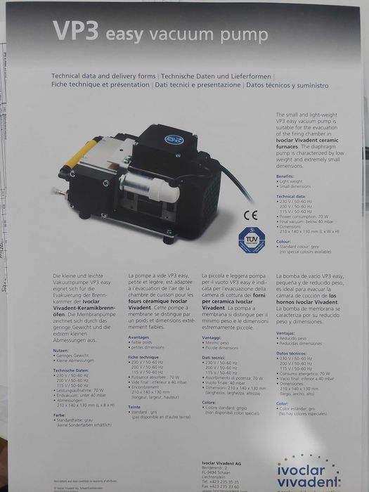 Forno de Cerâmica dentária