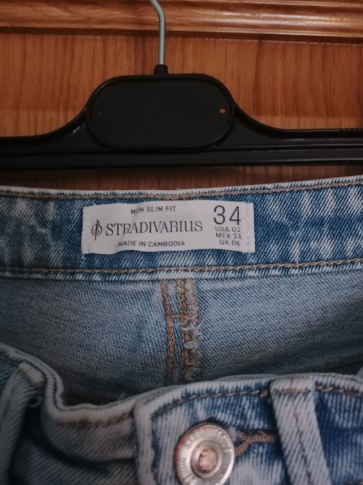 pack de slim mom jeans da stradivarius