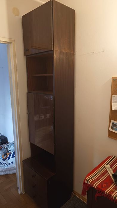 Meblościanka PRL komplet