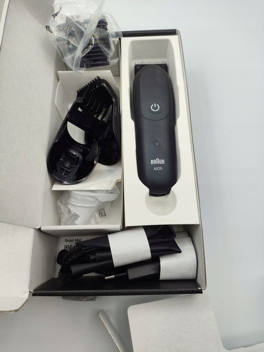 Trymer Brody Włosów Męski Braun Series 5 9w1 Wodoodporny 70min