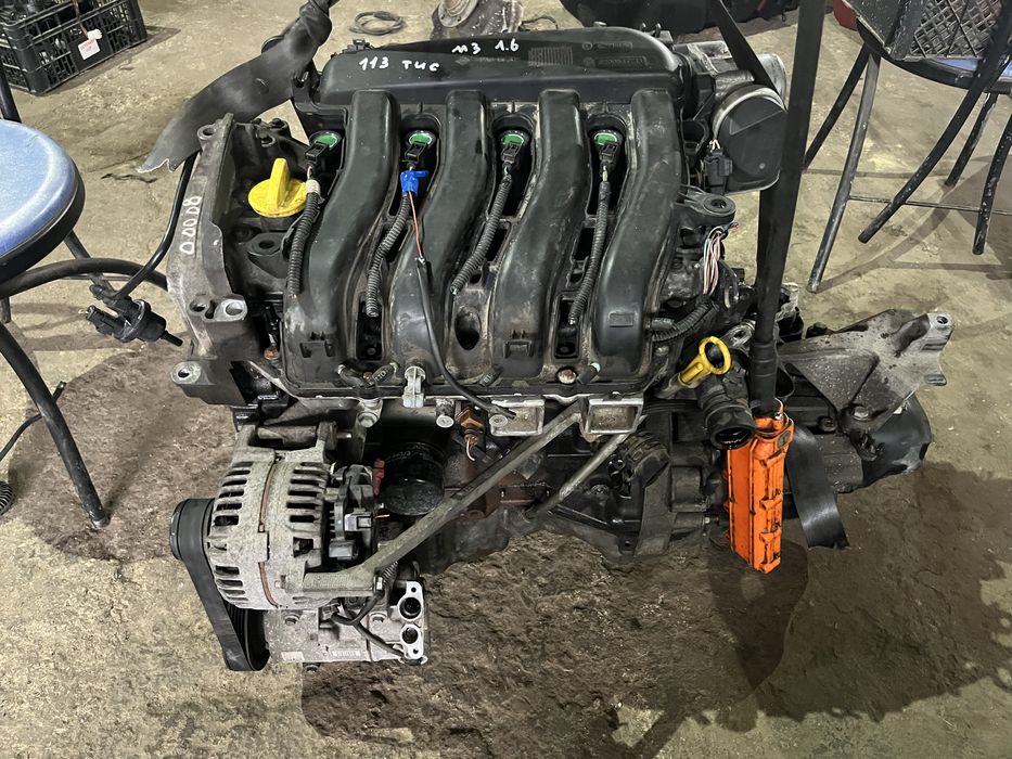 Двигун двигатель мотор 1.6 k4mp848 renault megane3 scenic 3 рено меган