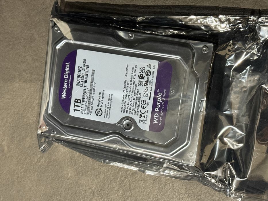 Комплект видеонаблюдения Dahua. Видеорегистратор, камера, жесткий диск