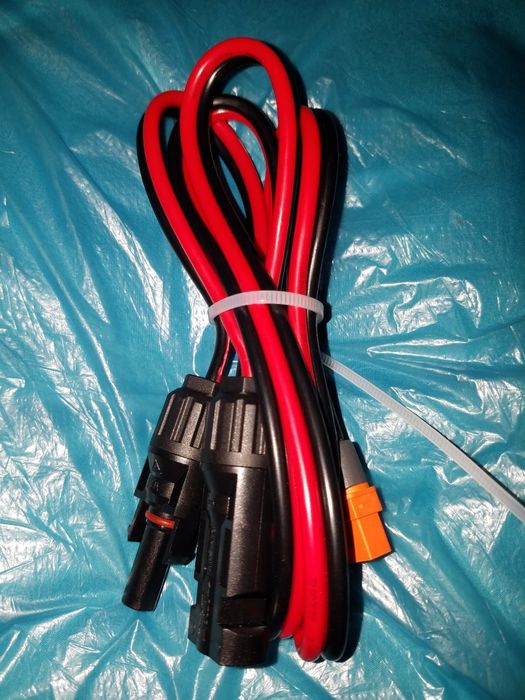 Кабель MC4 на XT60i для EcoFlow/Bluetti від сонячна панель 1м