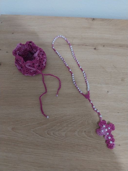 Peças em crochet feitas á mão
