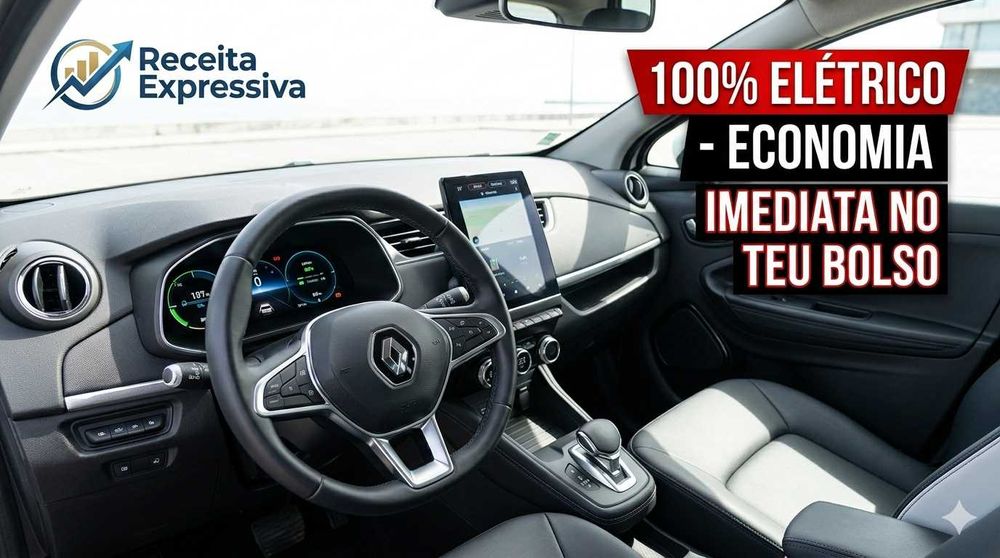 Aluguer TVDE Renault Zoe - Oportunidade Imediata - Maximiza o Teu Lucro