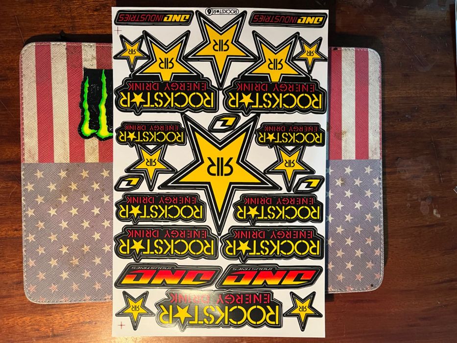 Autocolantes Rockstar Novos
