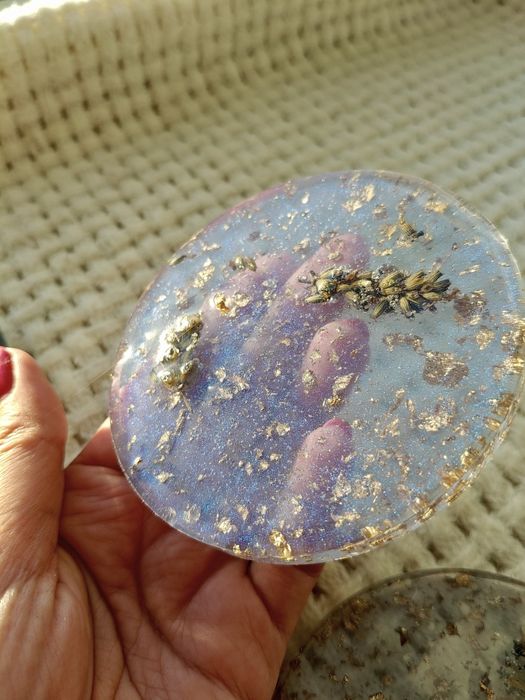 Набор подставок из эпоксидной смолы