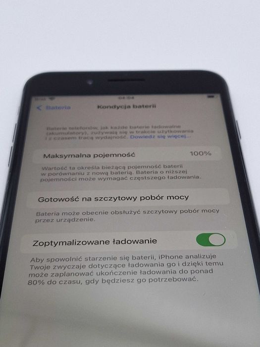 Iphone 7 plus, 100% baterii, 128 GB