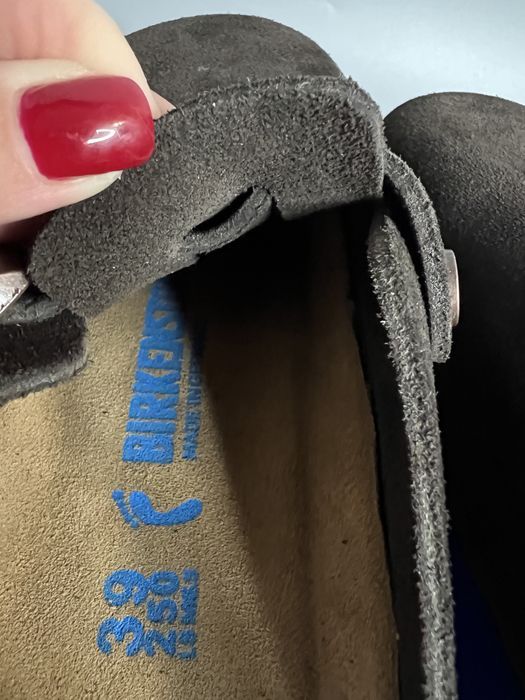 Шльопанці із колекції Birkenstock boston біркеншток, клоги, сабо.