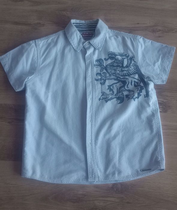 Koszula chłopięca z krótkim rękawem