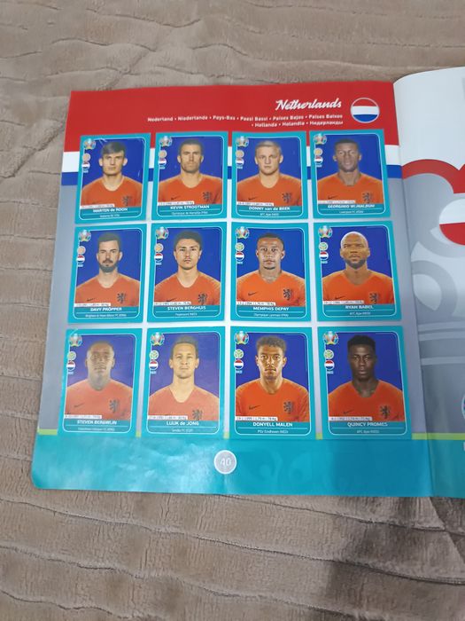 Caderneta Euro2020 Preview