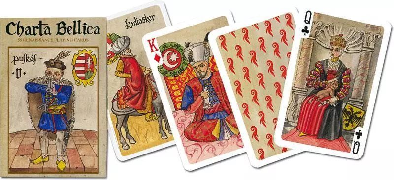 Karty standard "Charta Bellica" PIATNIK. Piatnik