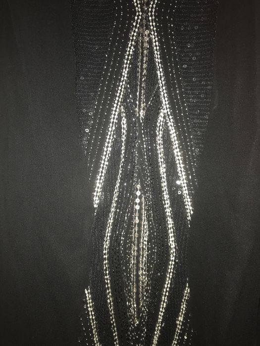 Vestido preto midi novo Massimo Dutti