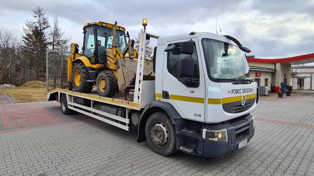 Transport Łuków - ciągniki, maszyny, laweta, usługi transportowe