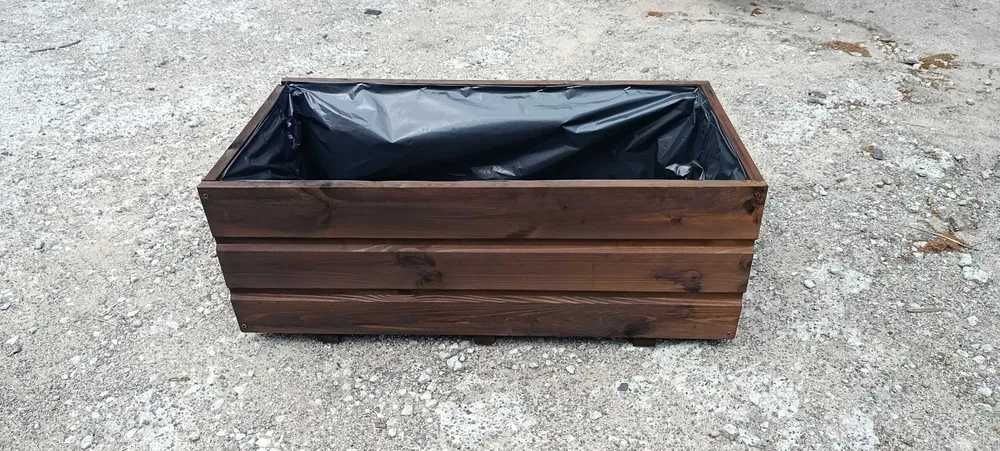 Duża donica 80x40x30 delikatnie uszkodzona