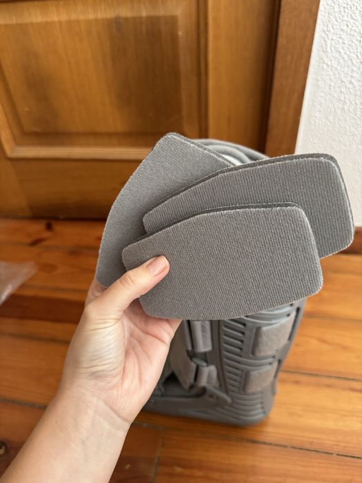 Bota walker fixa insuflável longa S