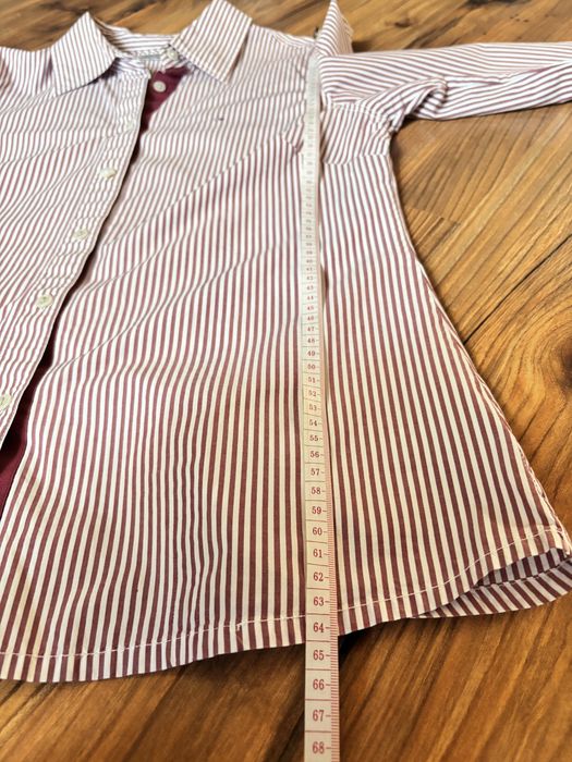 Bordowa koszula w paski,Tommy Hilfiger