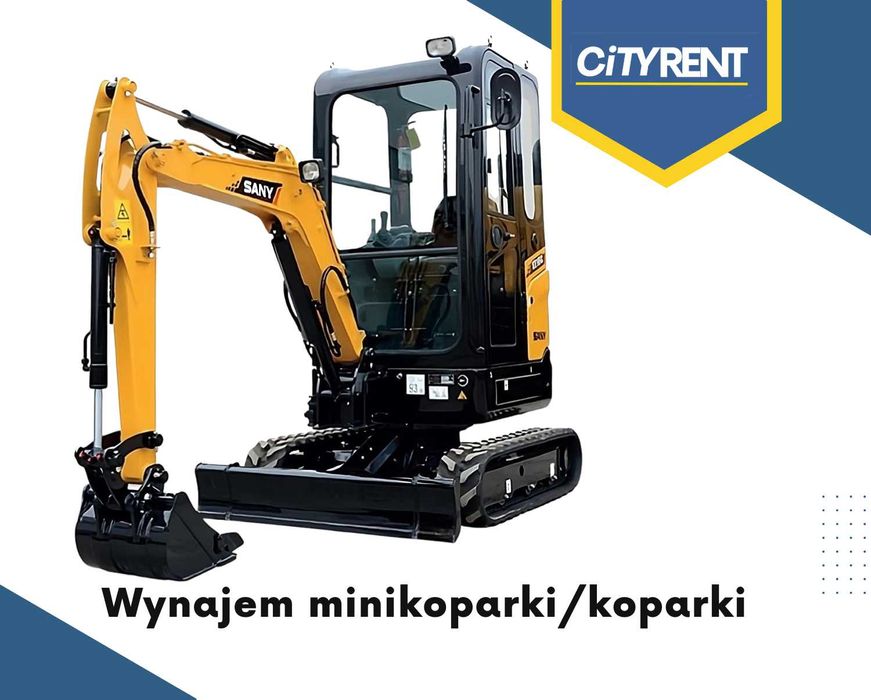Wynajem minikoparki koparki – Chojnice