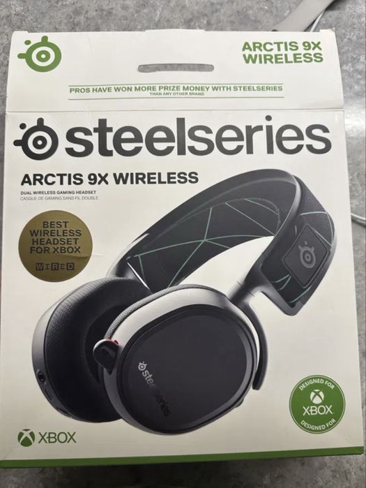 Навушники steelseries Arctis 9X Wireless з мікрофоном! Без упаковки