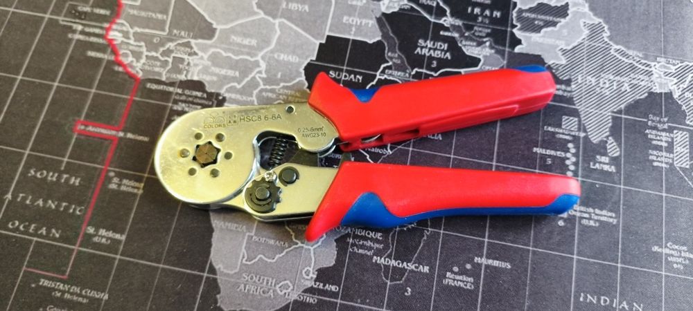 Инструмент для обжима кабельных наконечников