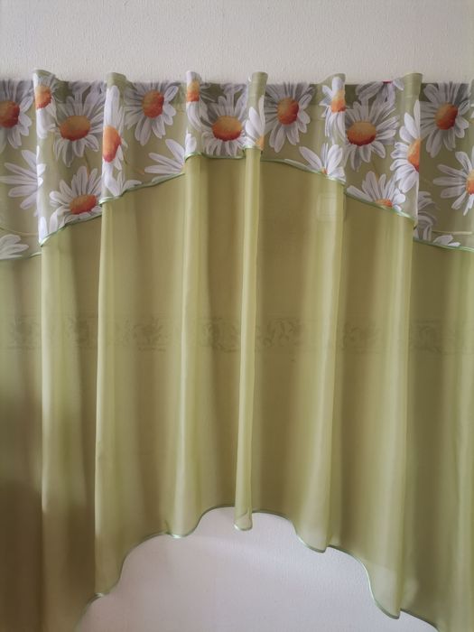 Тюль кухонна арка. Різні моделі.