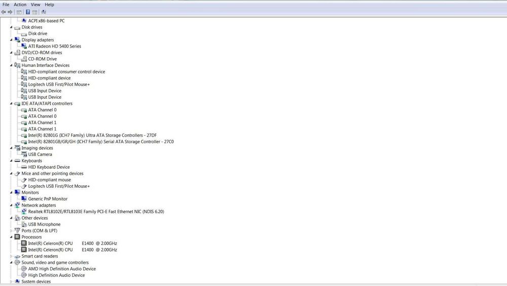 Системний блок робочий, Celeron 2.00 GHz б/у