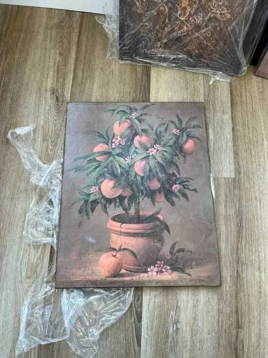 quadro em madeira de cozinha