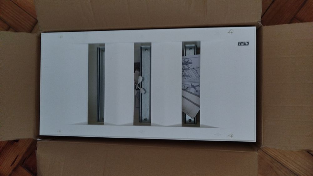 Quadro elétrico distribuição parcial