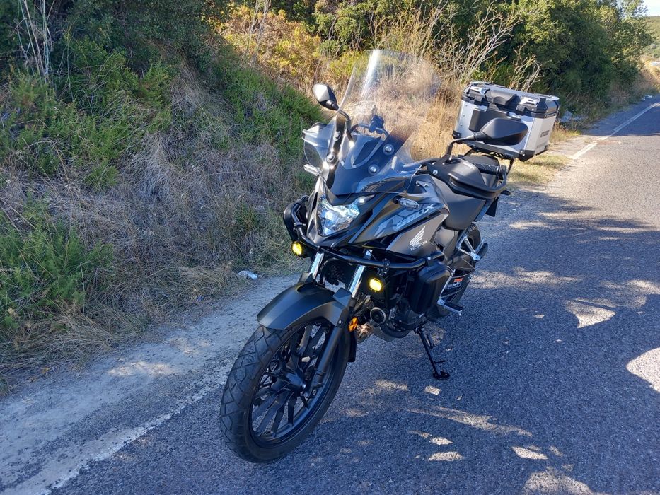 Honda cb500x com muitos extras