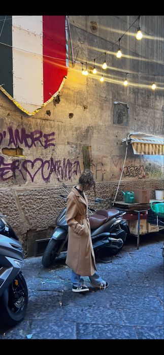 Wysokiej jakości płaszcz z Włoch