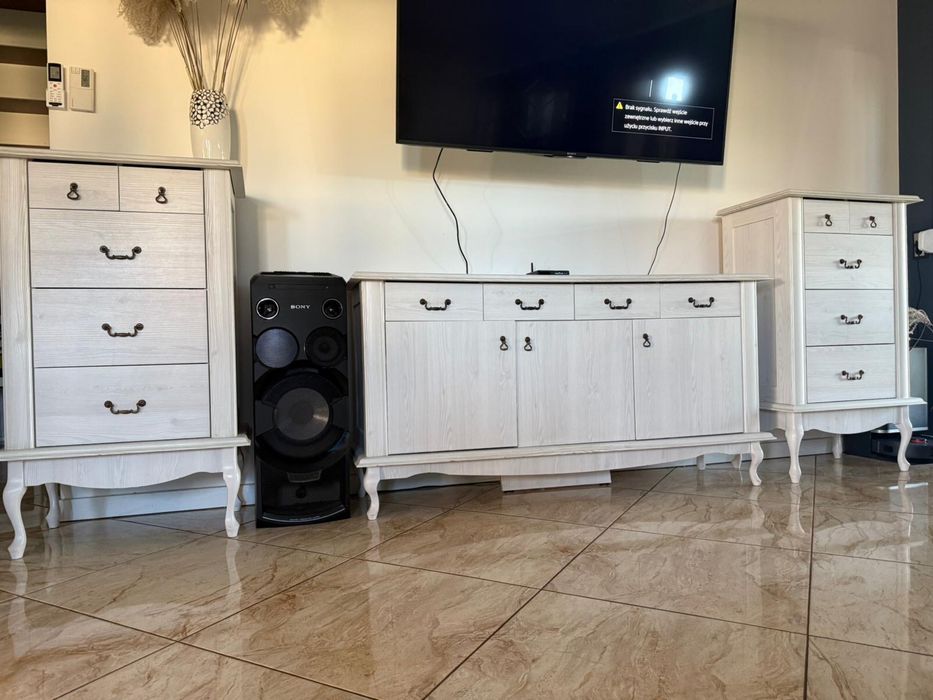 Zestaw mebli komody Diana w stylu ludwikowskim