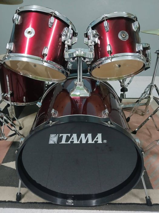 TAMA Swingstar – Kit Completo + Pratos MEINL HCS Novos | Excelente Estado