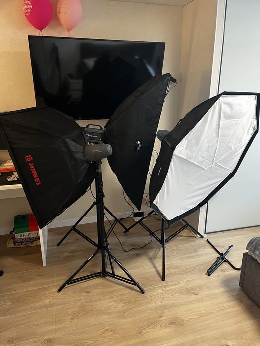 Студійне освітлення набір