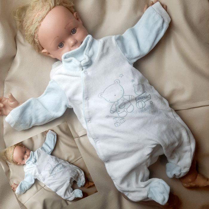 Zestaw roz 56/62 6 sztuk pajacyki mega paka komplet dla chłopca wypraw