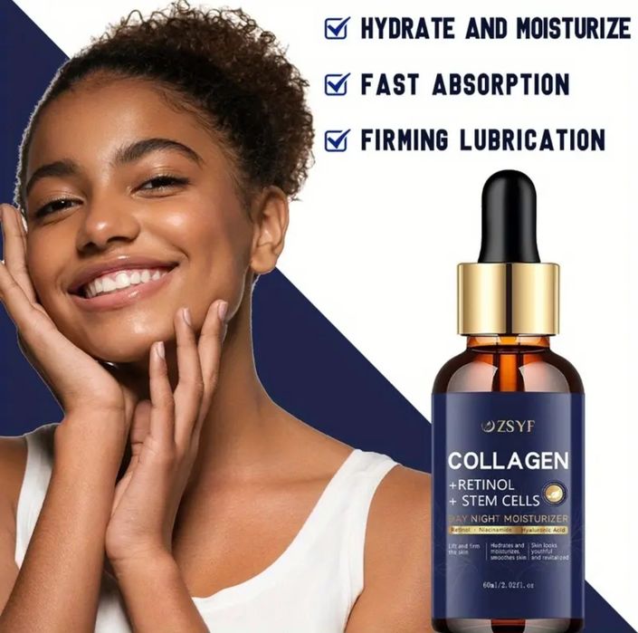 Serum do Twarzy z Kolagenem i Retinolem – 60 ml