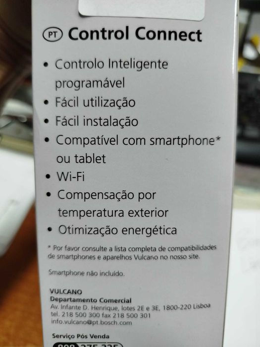 Controlo Inteligente Programável para Caldeira Vulcano