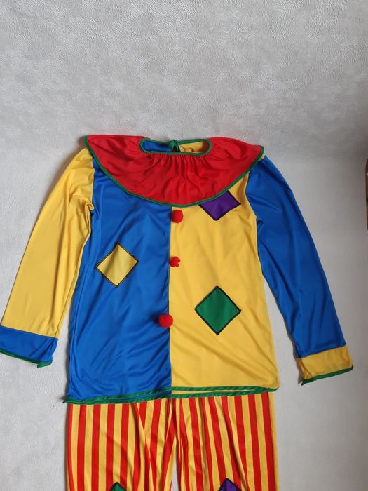 Карнавальний костюм клоуна розмір  с-м